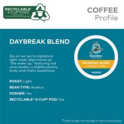 Alternative view of Keurig K-Cup Coffee Pods Daybreak Morning Blend Coffee