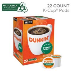 Alternative view of Keurig K-Cup Coffee Pods Dunkin Decaf Coffee