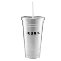Keurig Travel Mug & Drinkware 16 oz Stainless Steel Iced Coffee Tumbler