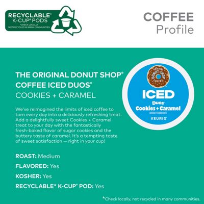Keurig ICED Duos Cookies Caramel Coffee - Image 6