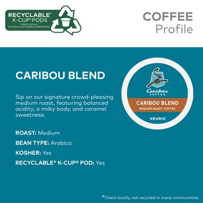 Keurig K-Cup Coffee Pods Caribou Blend Coffee - Image 5