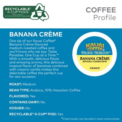 Keurig K-Cup Coffee Pods Banana Creme Coffee - Image 6