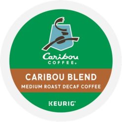 Keurig K-Cup Coffee Pods Caribou Blend Decaf Coffee