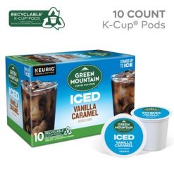 Alternative view of Keurig K-Cup Coffee Pods ICED Vanilla Caramel Coffee