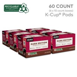 Alternative view of Keurig K-Cup Coffee Pods Dark Edition Dark Roast K-Cup Pod Collection Variety Pack