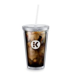 Keurig Travel Mug & Drinkware 16 oz BPA-Free Plastic Iced Coffee Cup